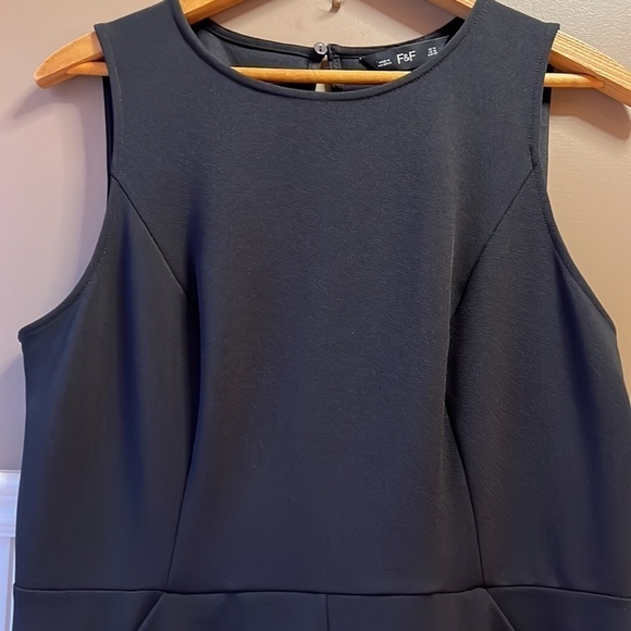 F&f Black Sleeveless Romper Size 10 - Picture 6 of 16